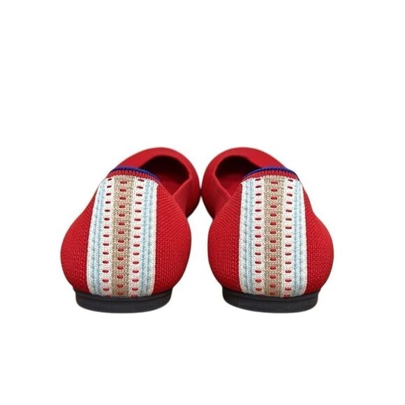 Rothy’s the square toe flats cardinal red 7.5 - Picture 3 of 12